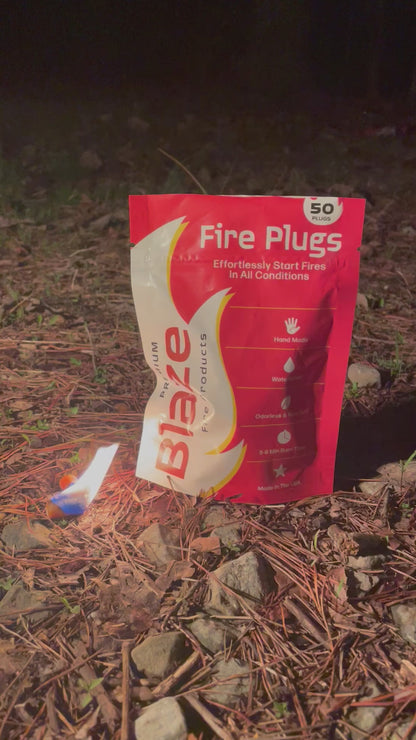 Blaze Fire Plugs fire starters